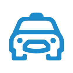 Icône représentant une voiture, pour illustrer la conduite 6j/7